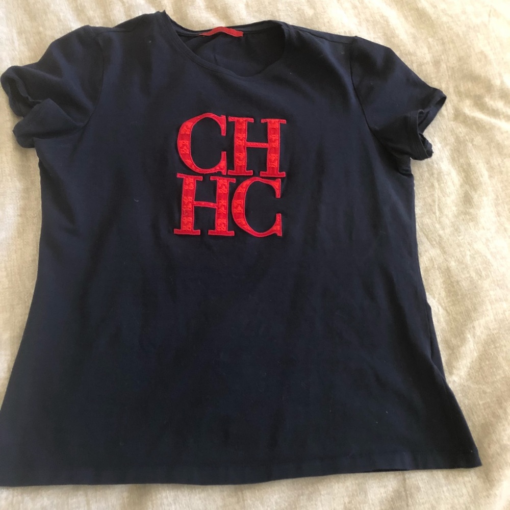 CH Carolina Herrera logo shirt
